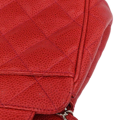 Chanel Red Caviar Skin Handbag