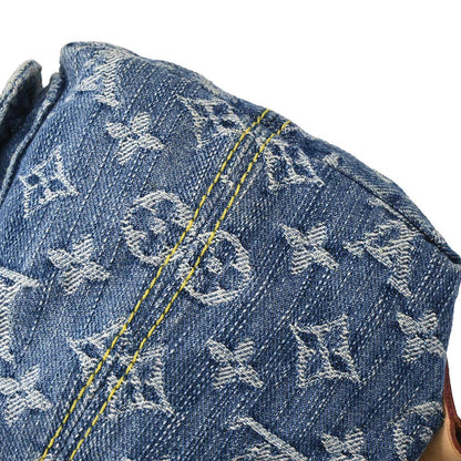 Louis Vuitton 2006 Blue Monogram Denim Sac a Dos PM Backpack M95057