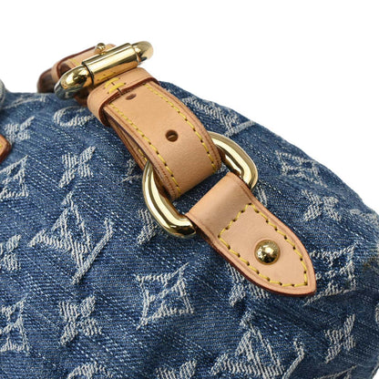Louis Vuitton 2006 Blue Monogram Denim Sac a Dos PM Backpack M95057
