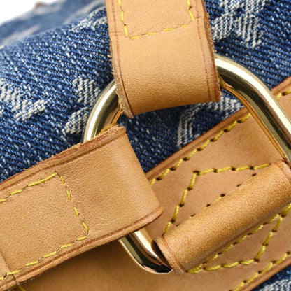 Louis Vuitton 2006 Blue Monogram Denim Sac a Dos PM Backpack M95057