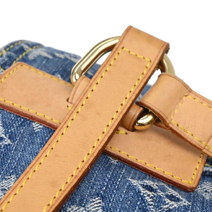 Louis Vuitton 2006 Blue Monogram Denim Sac a Dos PM Backpack M95057