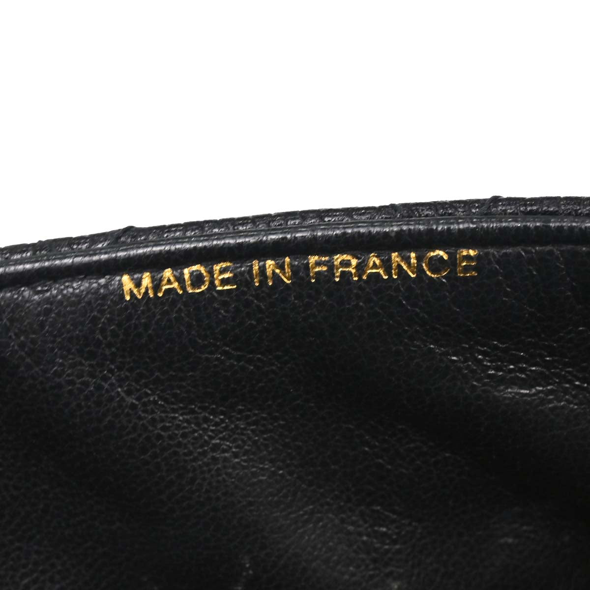 Chanel 1996-1997 Black Caviar Skin Double Sided Flap Shoulder Bag