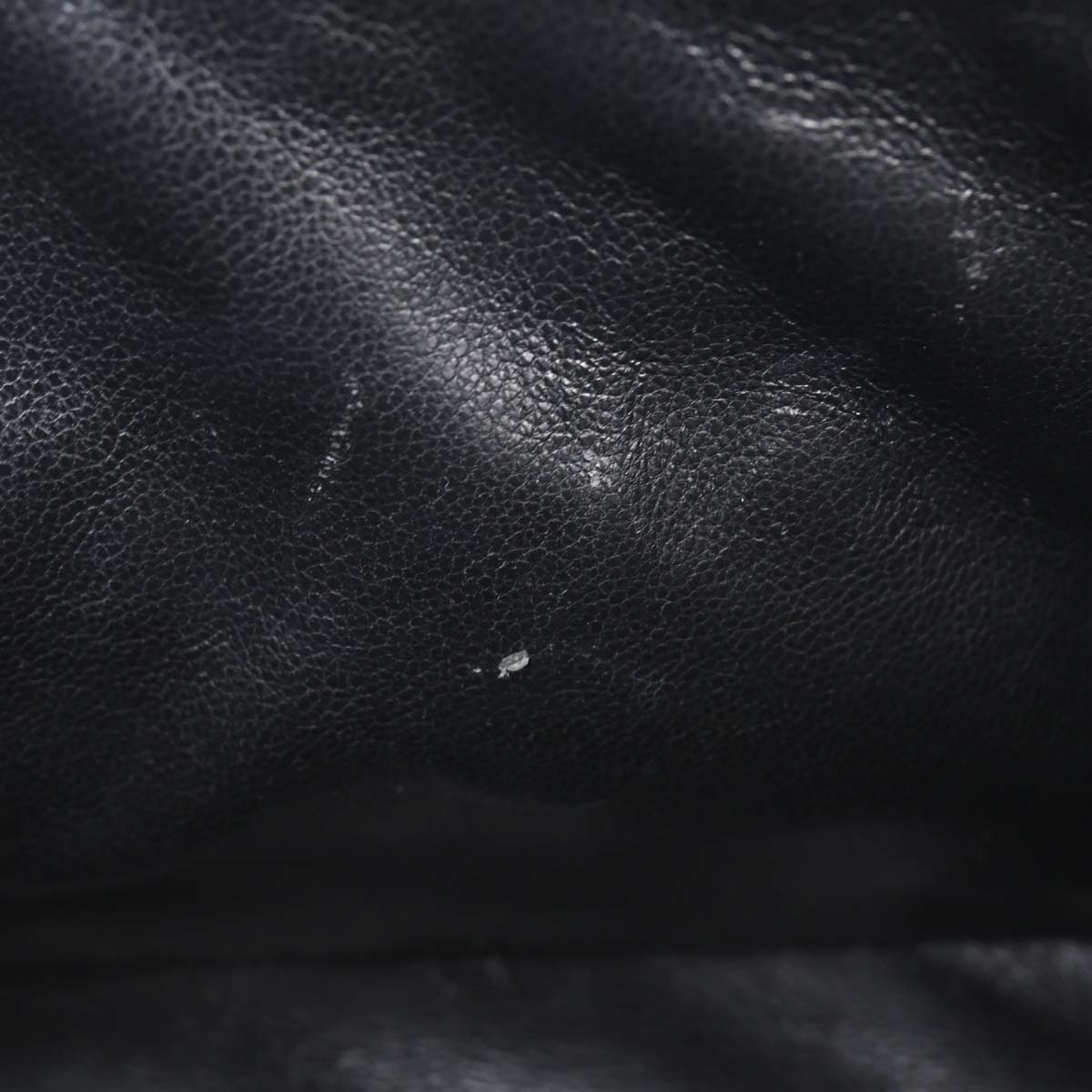 Chanel 1996-1997 Black Caviar Skin Double Sided Flap Shoulder Bag