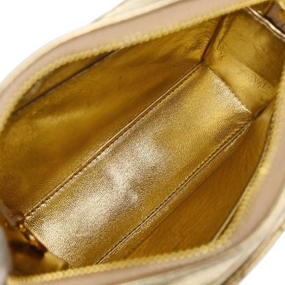 Chanel Gold Lambskin Shoulder Bag