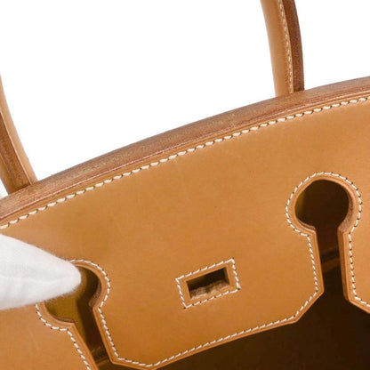 Hermes Blue Natural Toile Jean Vache Haut a Courroies 32 Handbag