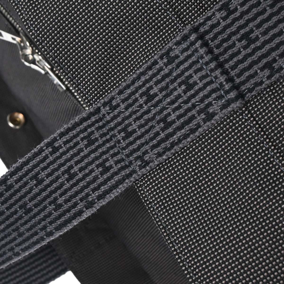 Hermes Gray Canvas Herline Tote TGM Handbag