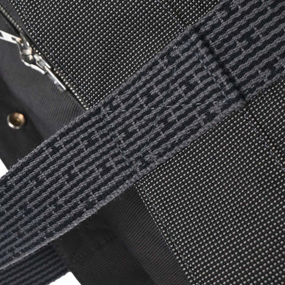 Hermes Gray Canvas Herline Tote TGM Handbag