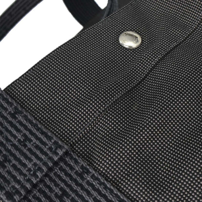 Hermes Gray Canvas Herline Tote TGM Handbag