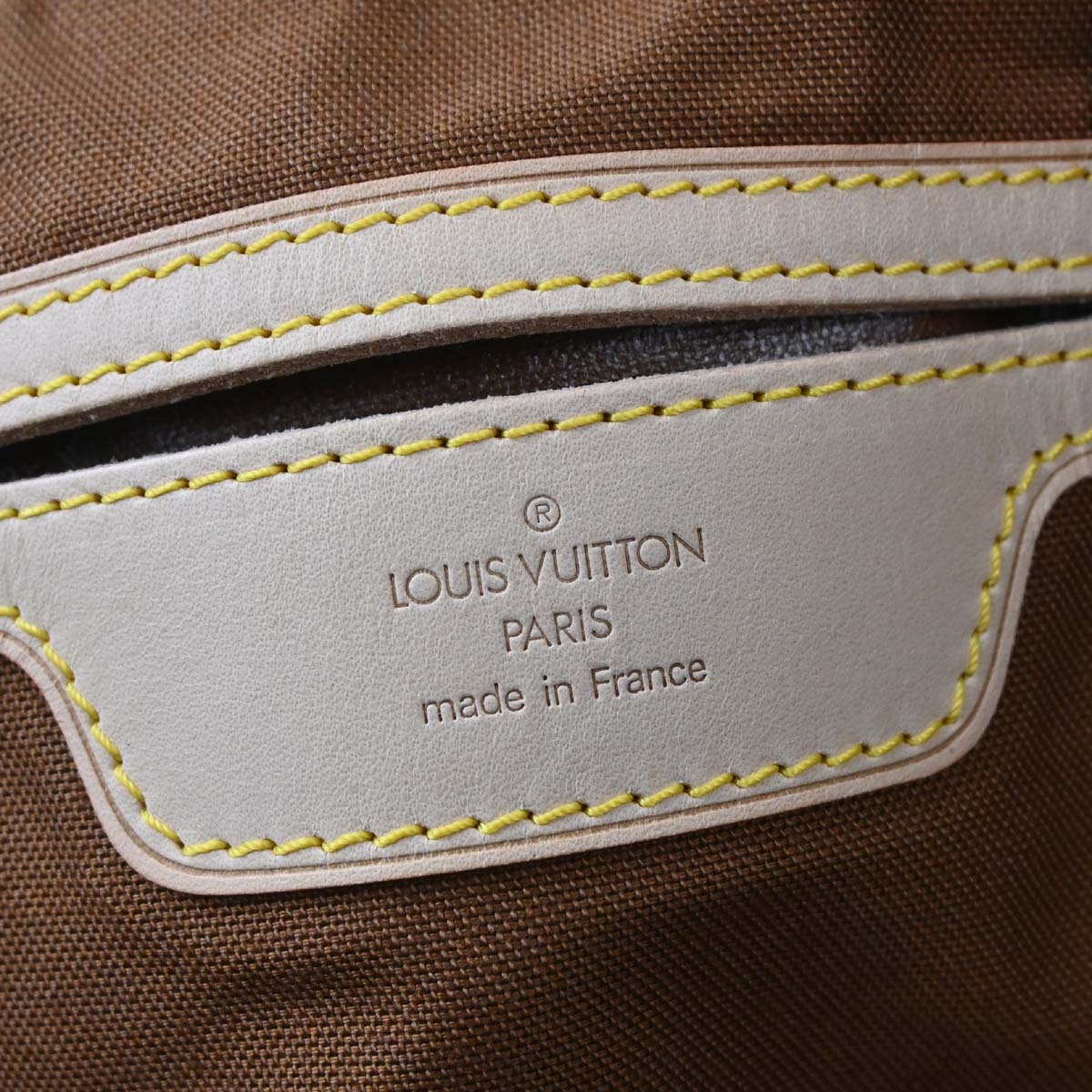 Louis Vuitton 2000 Monogram Sac Polochon 2way Duffle Bag M41222