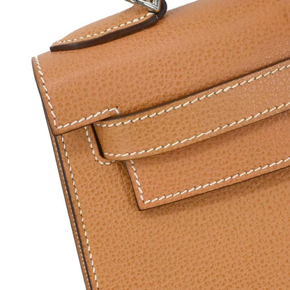 Hermes Natural Vache Liegee Kelly 28 Sellier 2way Shoulder Handbag