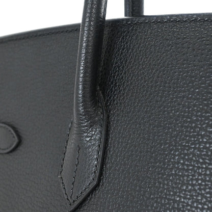 Hermes Black Vache Liegee Birkin 35 Handbag