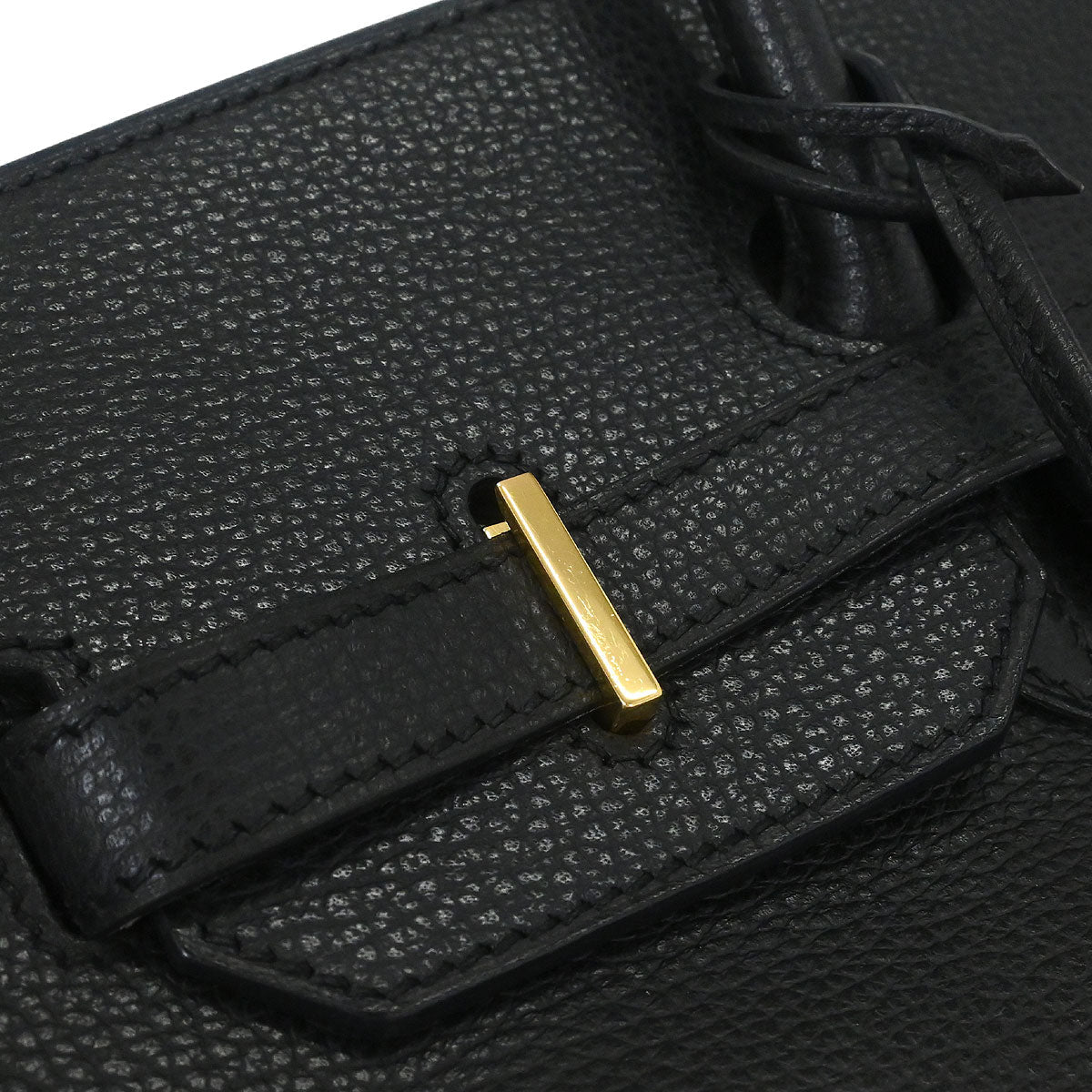 Hermes Black Vache Liegee Birkin 35 Handbag