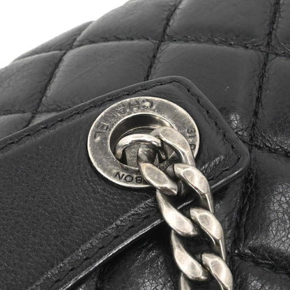 Chanel 2018-2019 Black Calfskin Waist Bum Bag