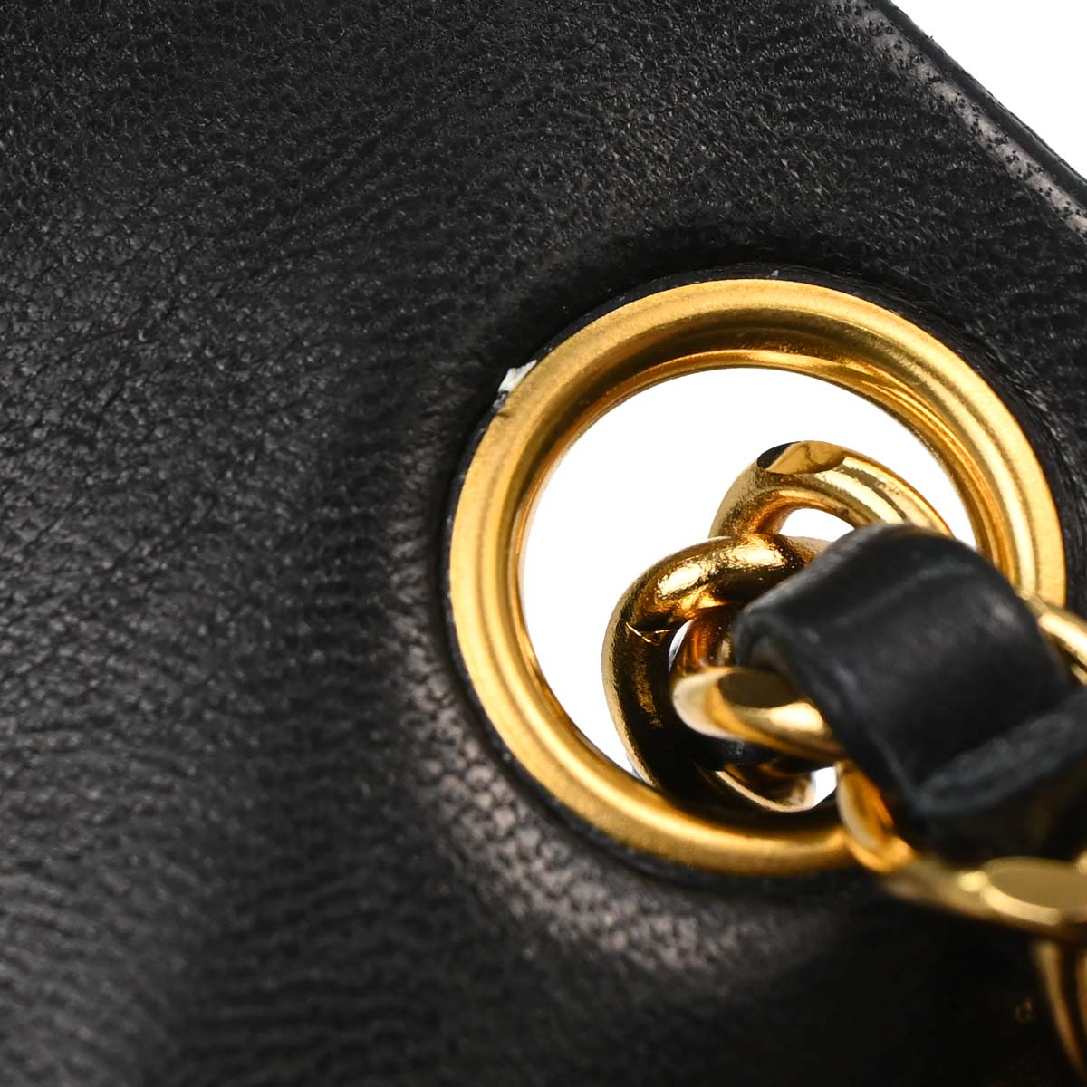 Chanel 1997-1999 Black Lambskin Mini Classic Square Flap Shoulder Bag 17