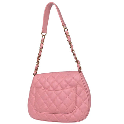 Chanel Pink Caviar Skin Handbag