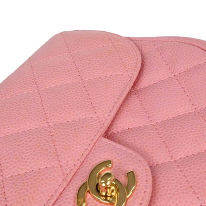 Chanel Pink Caviar Skin Handbag