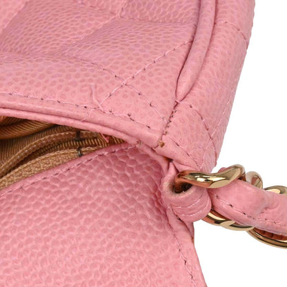 Chanel Pink Caviar Skin Handbag