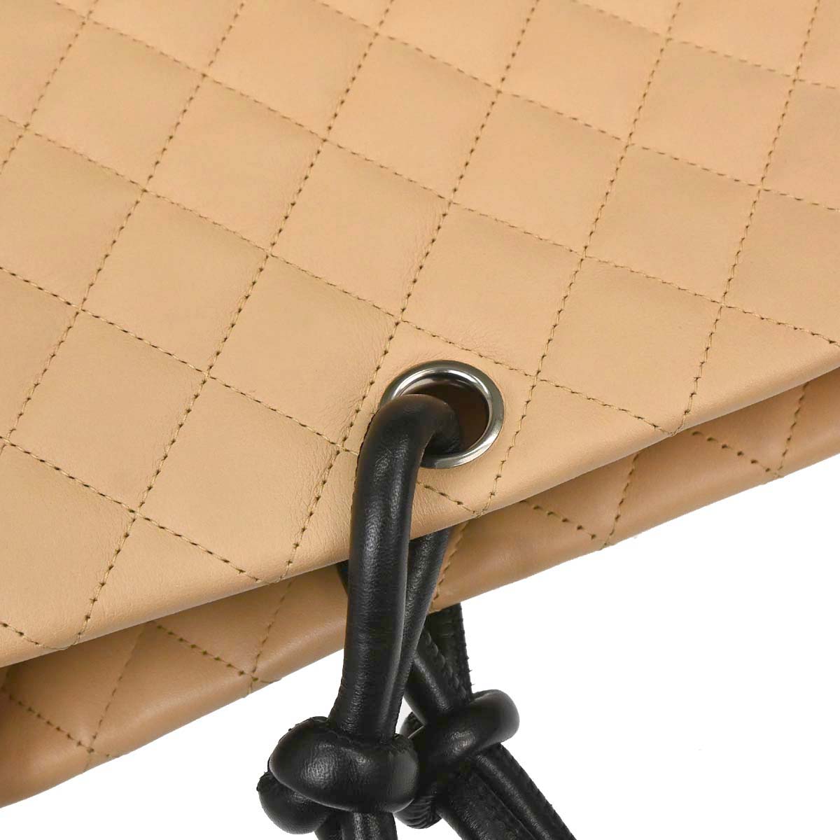 Chanel 2005-2006 Beige Calfskin Cambon Ligne Tote Handbag