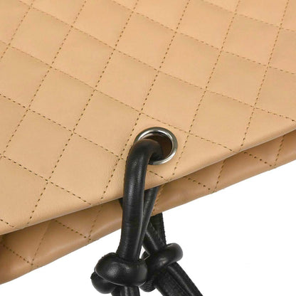 Chanel 2005-2006 Beige Calfskin Cambon Ligne Tote Handbag