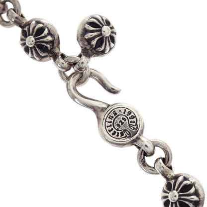 Chrome Hearts Cross Ball Chain Bracelet SV925