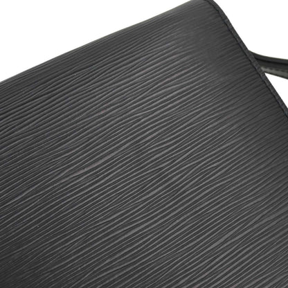 Louis Vuitton Black Epi Pochette Serie Dragonne Clutch Bag M52612