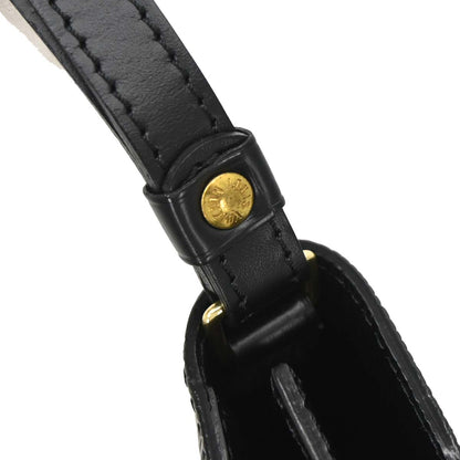Louis Vuitton Black Epi Pochette Serie Dragonne Clutch Bag M52612