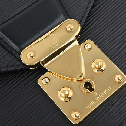 Louis Vuitton Black Epi Pochette Serie Dragonne Clutch Bag M52612