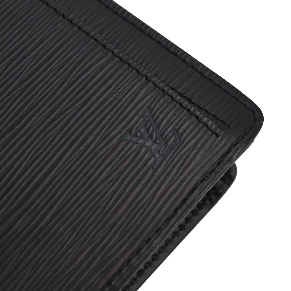 Louis Vuitton Black Epi Pochette Serie Dragonne Clutch Bag M52612