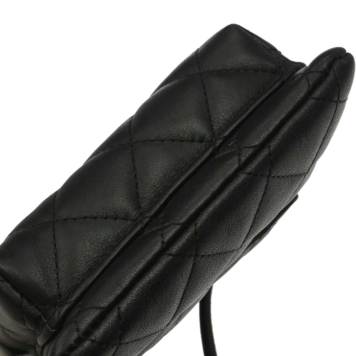 Chanel Black Calfskin Cambon Ligne Shoulder Bag
