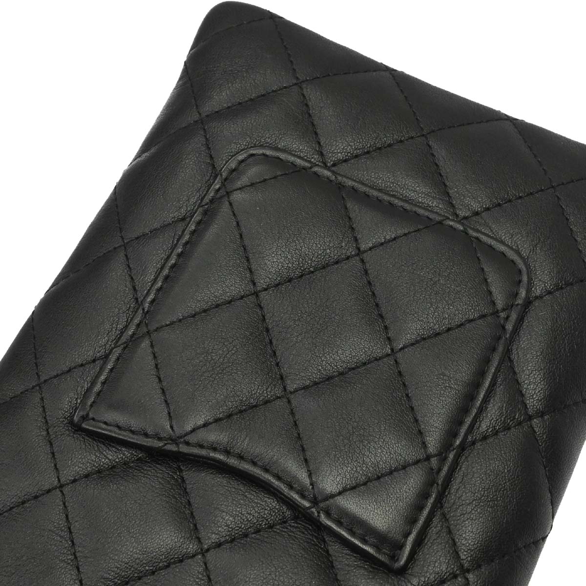 Chanel Black Calfskin Cambon Ligne Shoulder Bag
