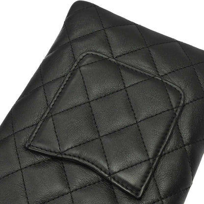 Chanel Black Calfskin Cambon Ligne Shoulder Bag