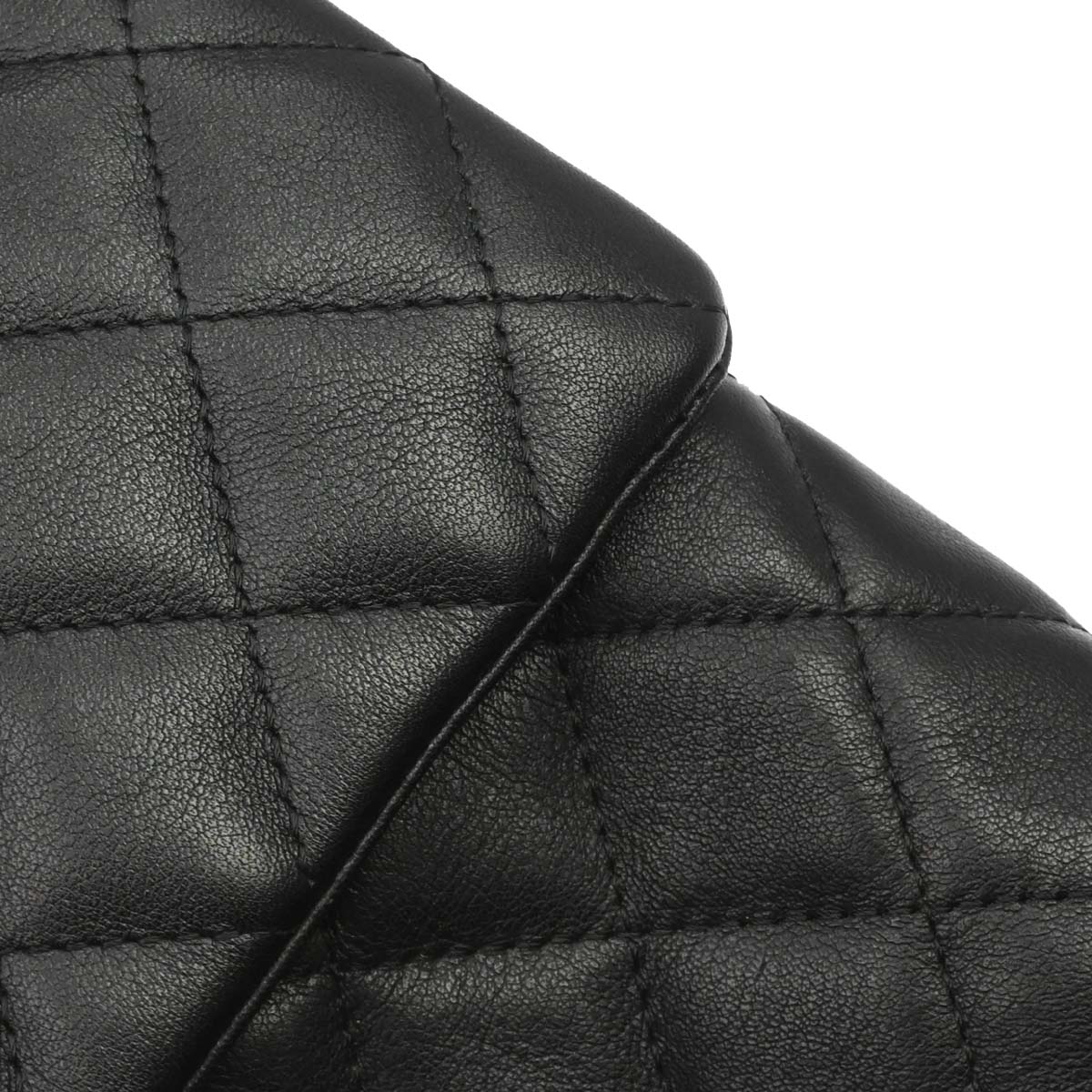 Chanel Black Calfskin Cambon Ligne Shoulder Bag