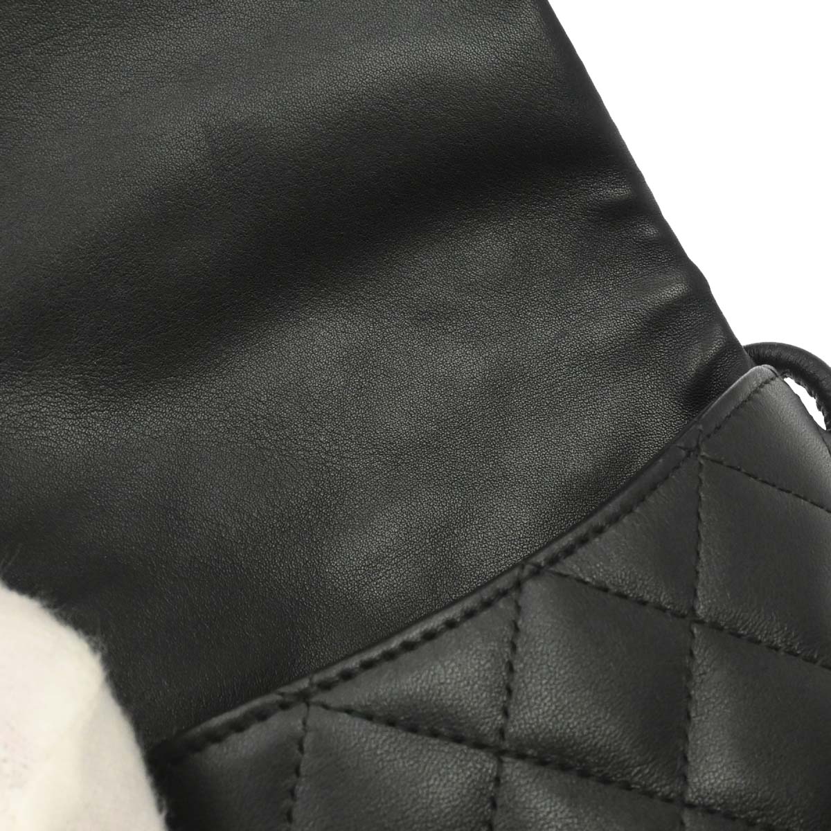 Chanel Black Calfskin Cambon Ligne Shoulder Bag