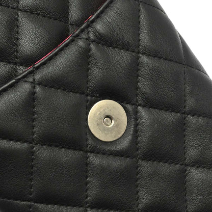 Chanel Black Calfskin Cambon Ligne Shoulder Bag