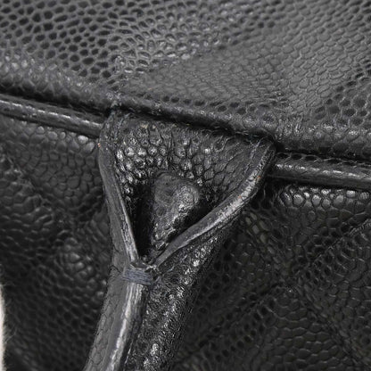 Chanel 2003-2004 Black Caviar Skin Bowling Bag 37