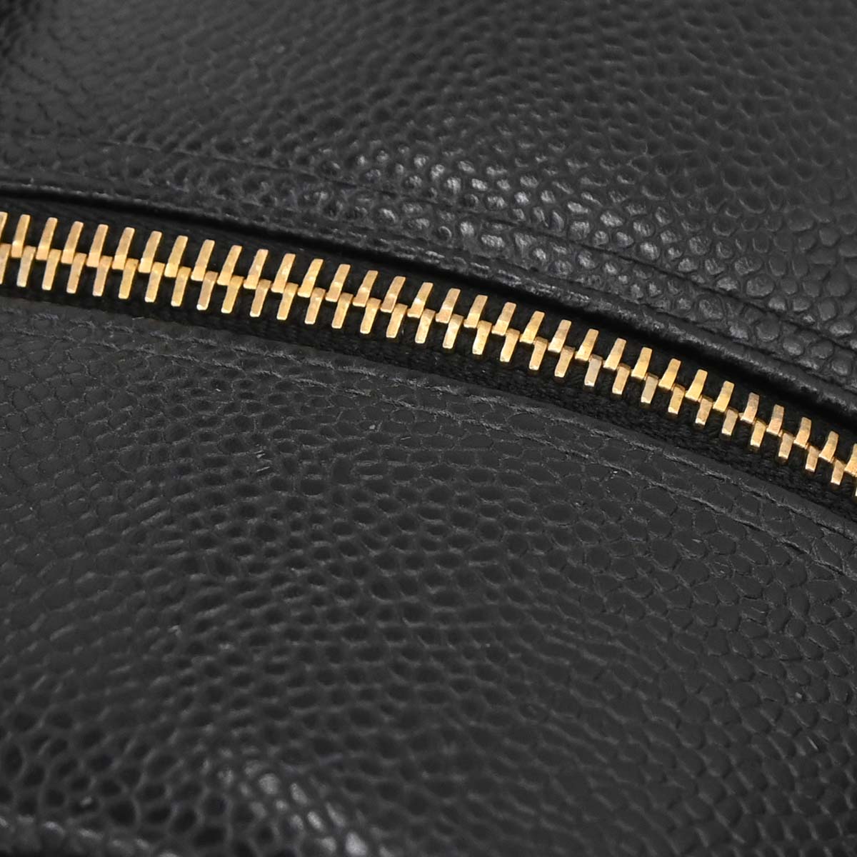 Chanel 2003-2004 Black Caviar Skin Bowling Bag 37