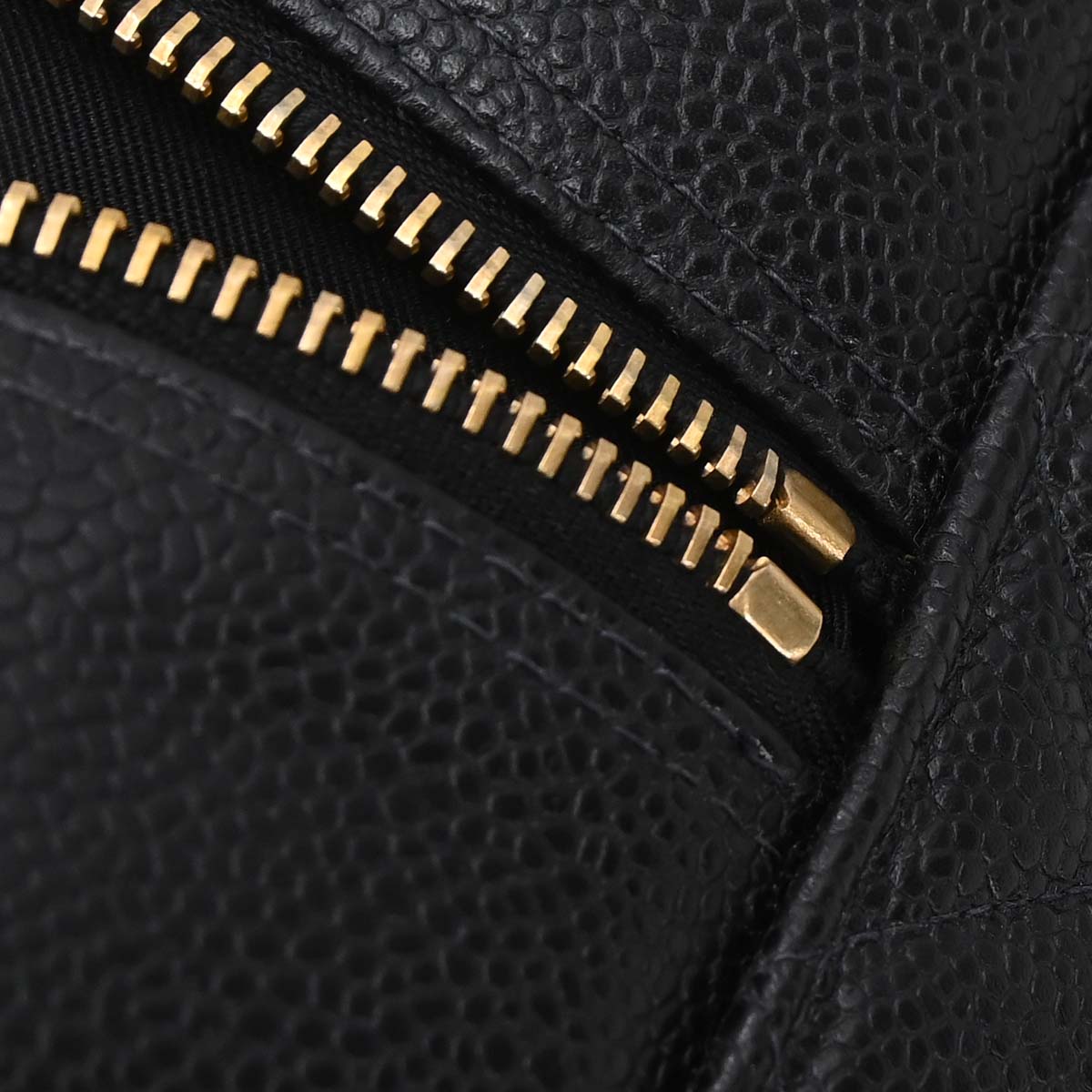Chanel 2003-2004 Black Caviar Skin Bowling Bag 37