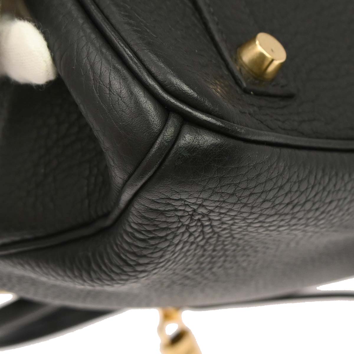 Hermes Black Togo Birkin 35 Handbag