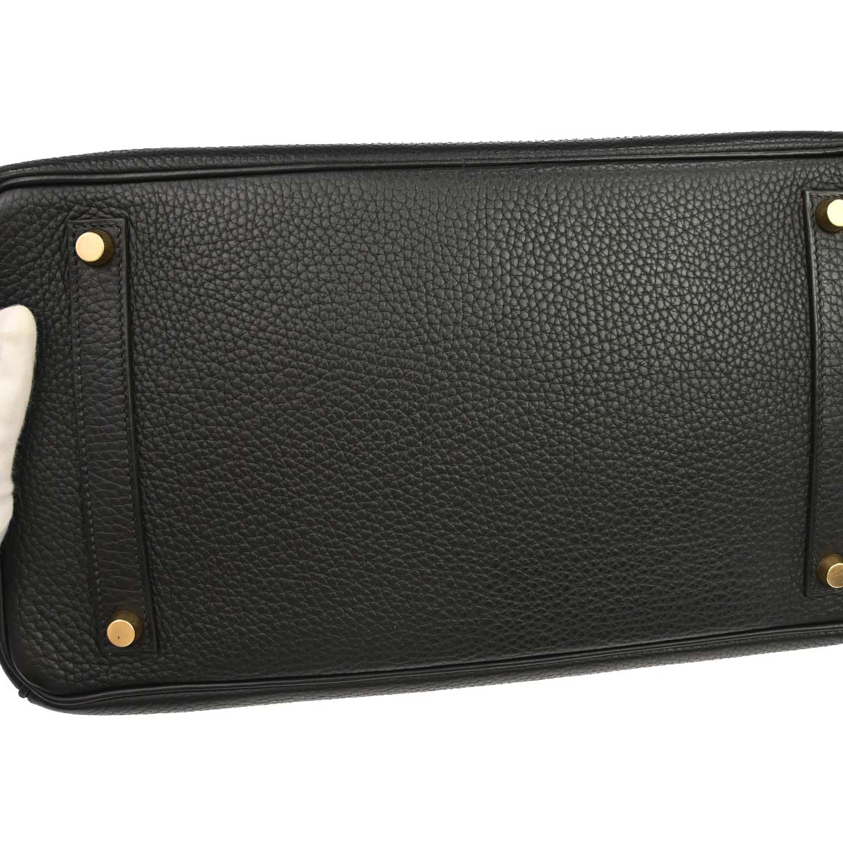 Hermes Black Togo Birkin 35 Handbag