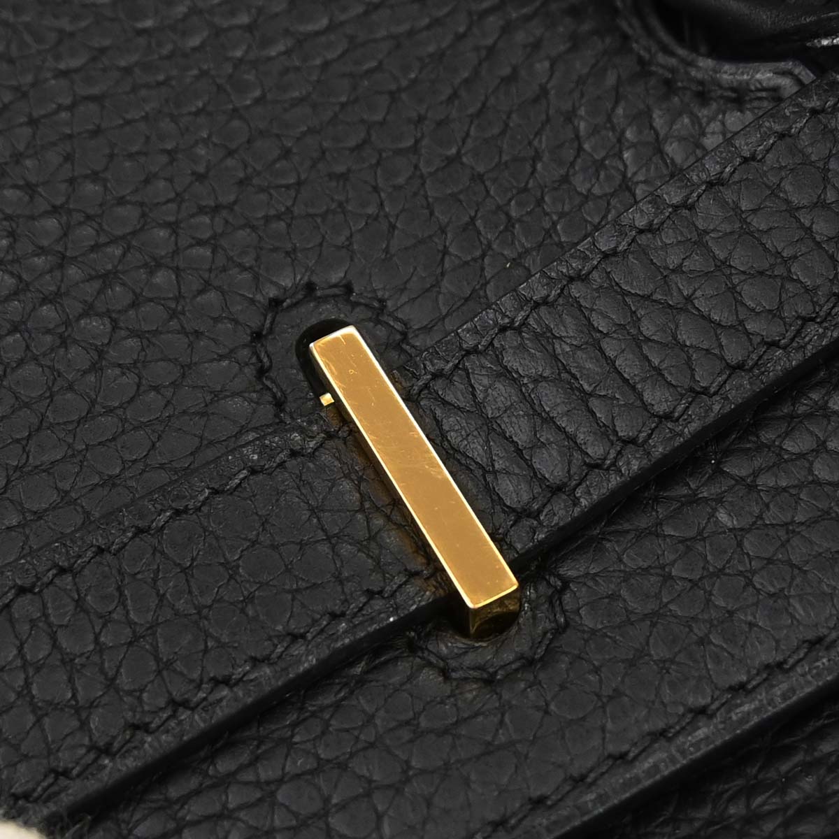 Hermes Black Togo Birkin 35 Handbag