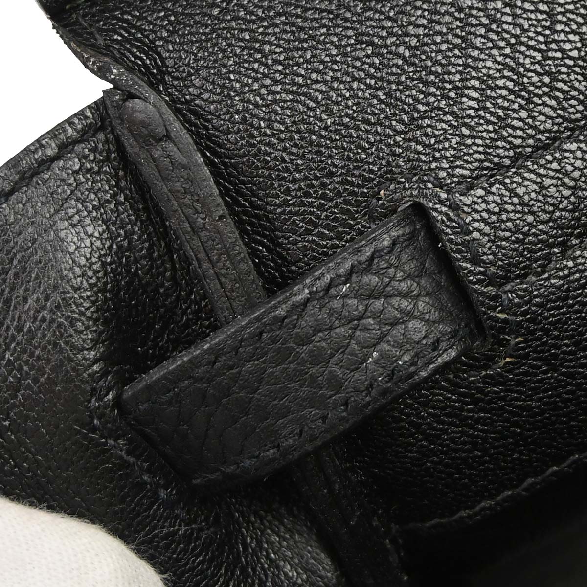 Hermes Black Togo Birkin 35 Handbag