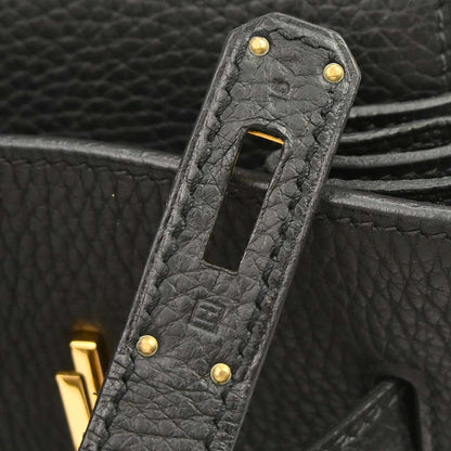 Hermes Black Togo Birkin 35 Handbag