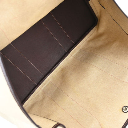 Hermes Beige Toile H Garden Party 49 GM Tote Handbag