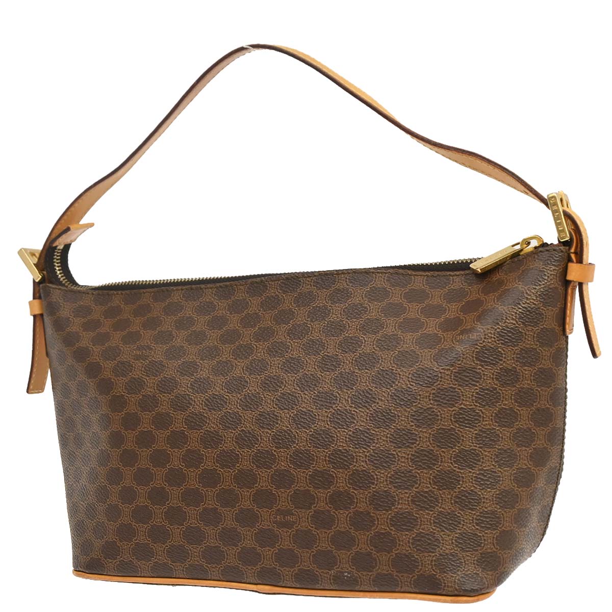 Celine Brown Macadam Handbag