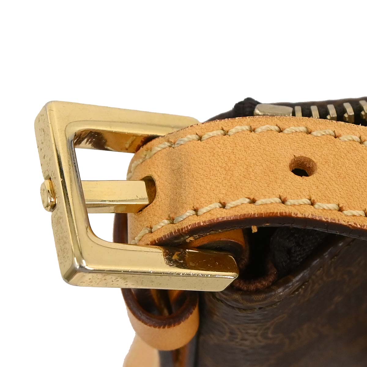 Celine Brown Macadam Handbag