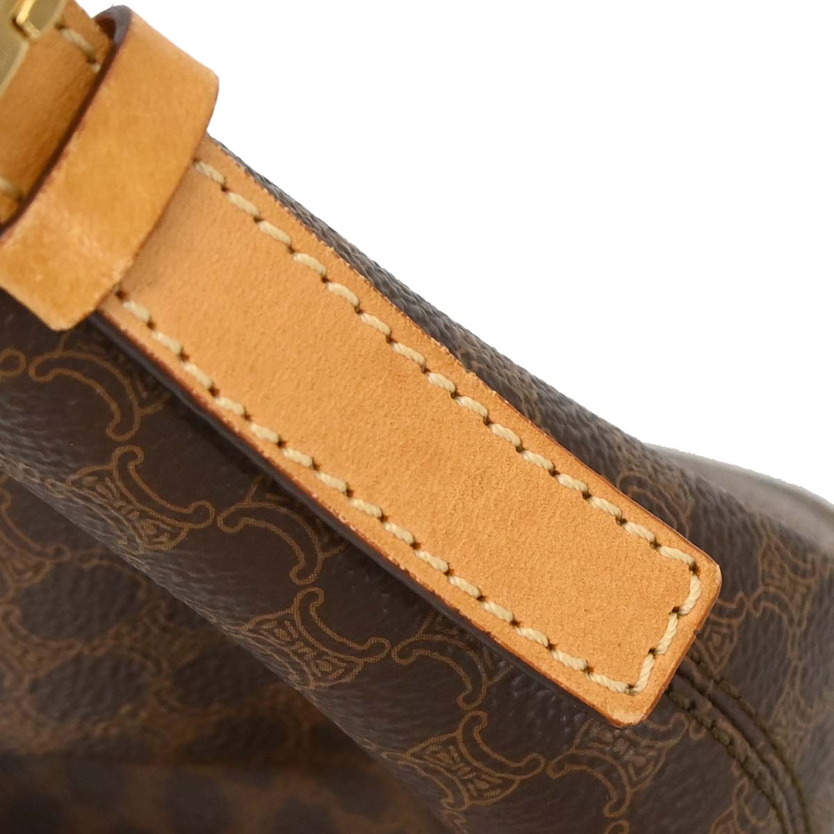 Celine Brown Macadam Handbag