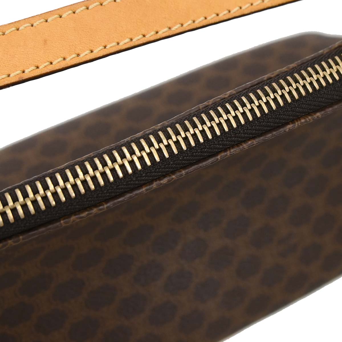 Celine Brown Macadam Handbag