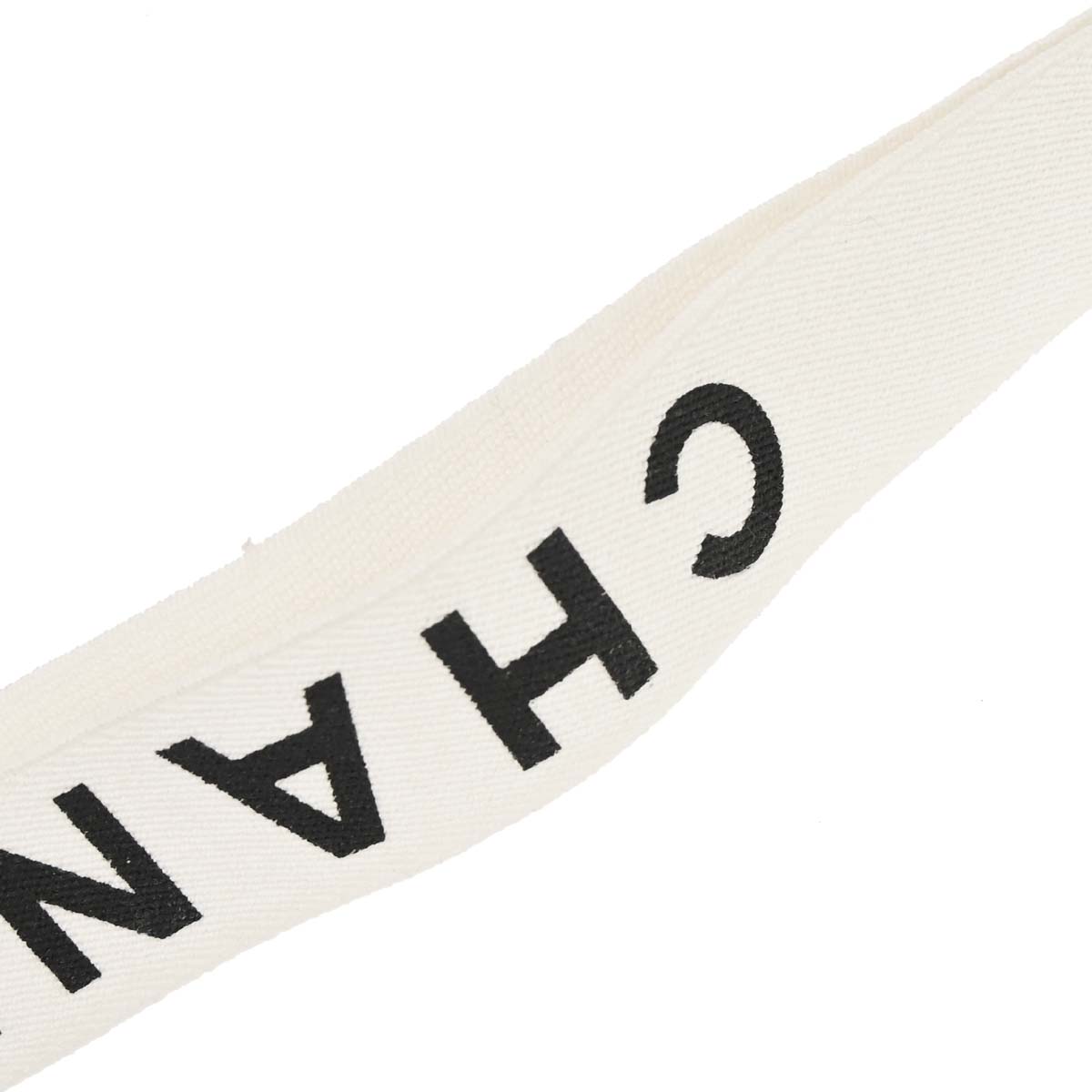 Chanel Suspenders White Small Good