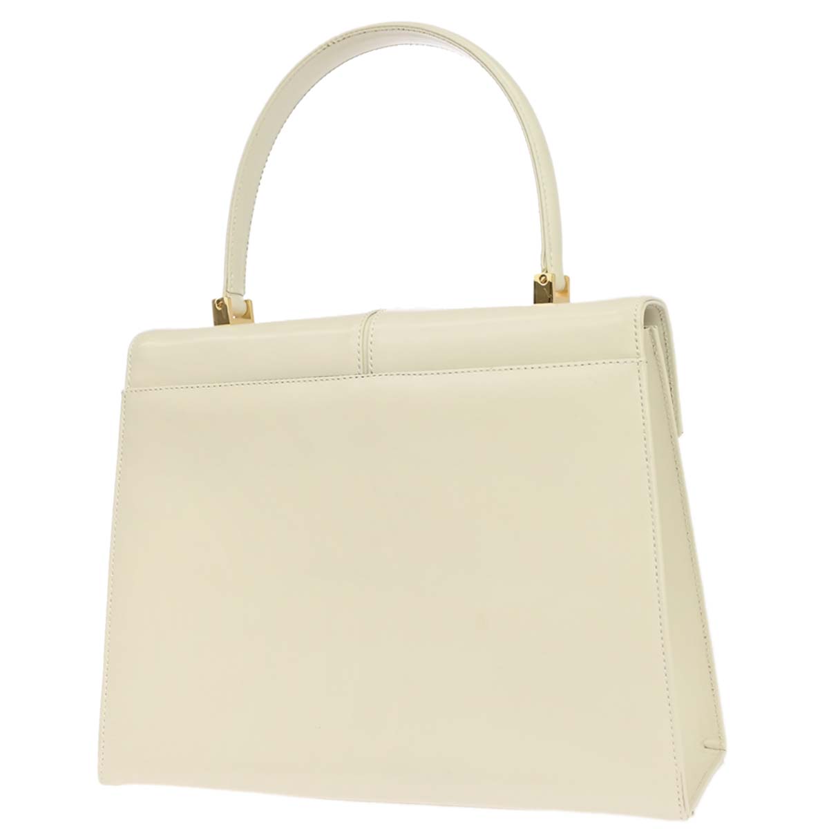 Yves Saint Laurent White Leather Handbag