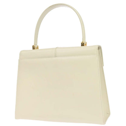 Yves Saint Laurent White Leather Handbag